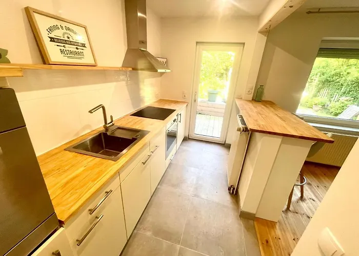 Weener - City Apartment Mit Garten